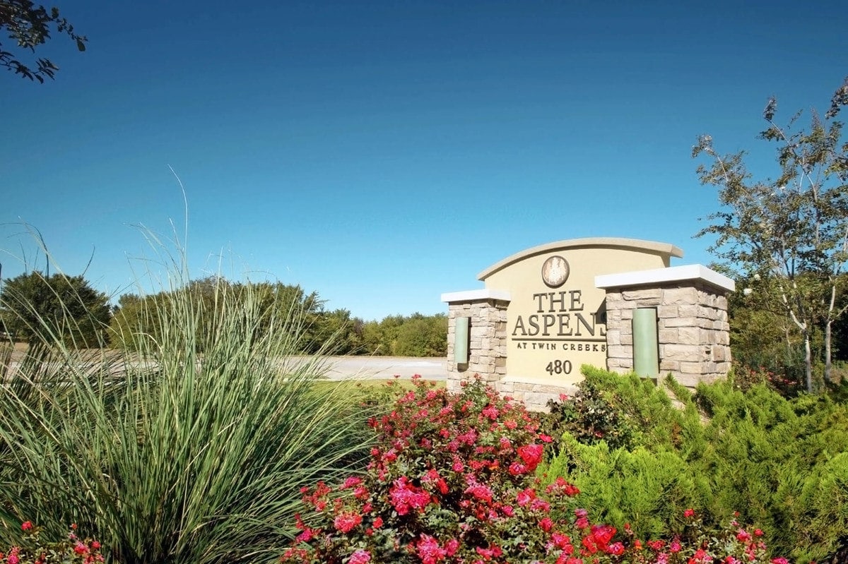 Alcatel-Lucent commercial landscaping in Plano TX
