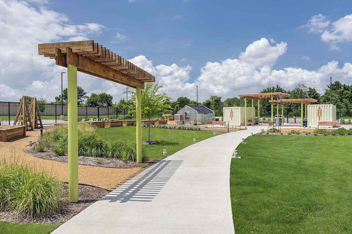 North Texas Food Bank Garden Arbor