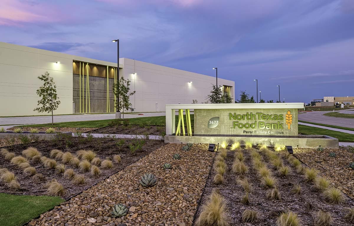 North Texas Food Bank Entrance